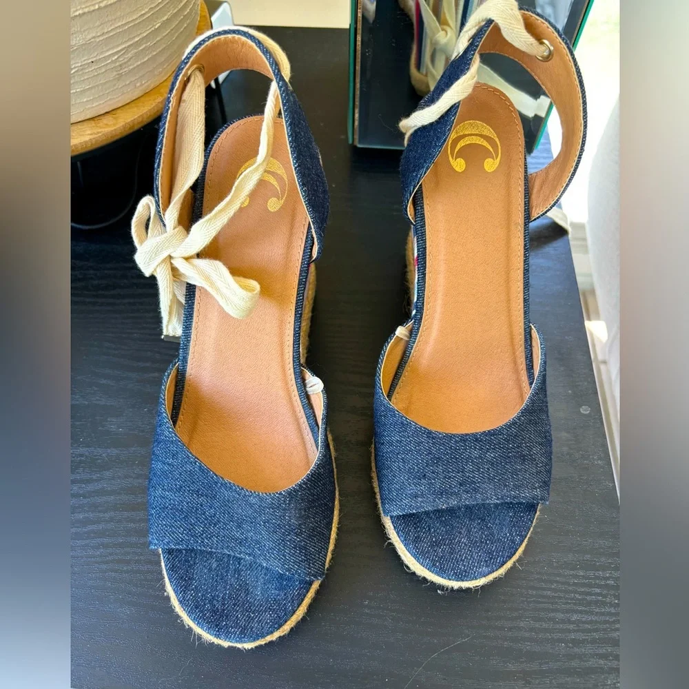 Comfort Womens Espadrille Wedge size 8 - Picture 9 of 13